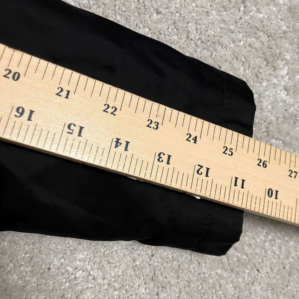 Lauren Ralph Lauren Trench Coat Mens 40L Black Removable Liner Quilted Insulated - Picture 13 of 15